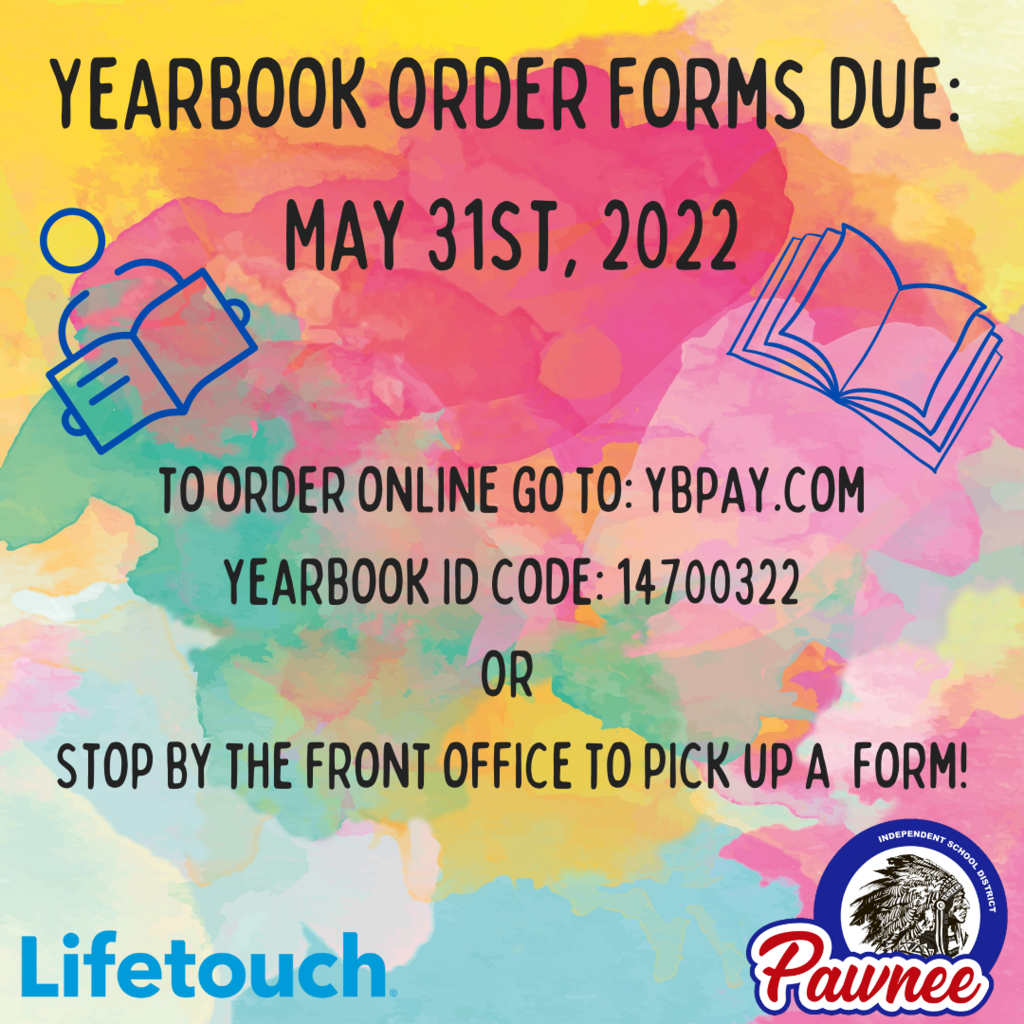 Yearbook order forms 