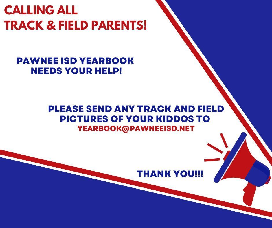 calling all track and field parents 